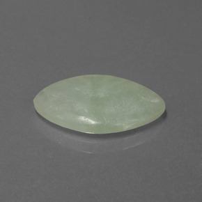 Jadeíta verde natural 5,03ct, marquise, translúcido