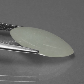 jadeita Verde Natural 4.68ct, Marquesa, Translúcido