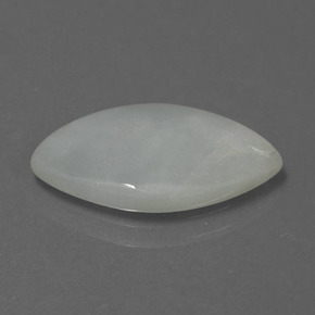 Jadeíta verde natural 4,26ct, marquise, translúcido