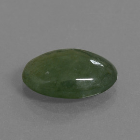 jadeita Verde Natural 4.63ct, Corte Oval, Translúcido