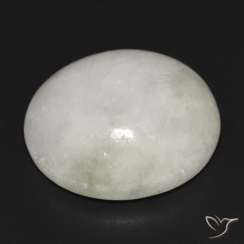 Jadeíta Cinza claro Natural 21.10ct, oval, Translúcido