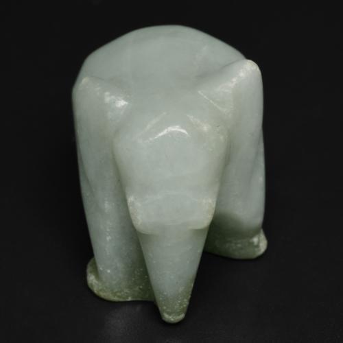 jadeita Verde médio Natural 68.64ct, Forma extravagante, Opaco