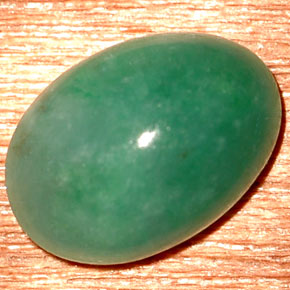 jadeita Branco Natural 3.19ct, Corte Oval, Opaco