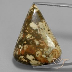 50.54ct Natural Multicolorido Jaspe, Chique, Opaco