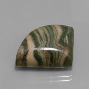 Jaspe multicolorido natural 24,83ct, forma extravagante, opaco