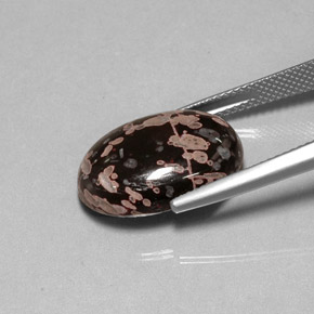 Jaspe multicolorido natural 10,06ct, corte oval, opaco