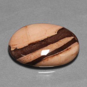 Jaspe multicolorido natural 27,00ct, corte oval, opaco