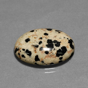 Jaspe multicolorido natural 14,11ct, corte oval, opaco