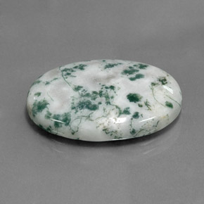 Jaspe multicolorido natural 17,60ct, corte oval, opaco