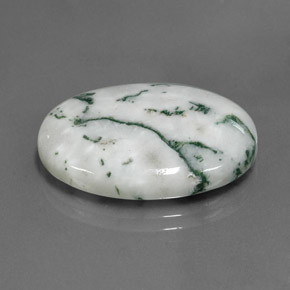 Jaspe multicolorido natural 17,46ct, corte oval, opaco
