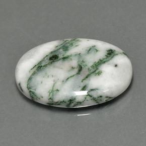 Jaspe Multicolorido Natural 17.23ct, Corte Oval, Opaco