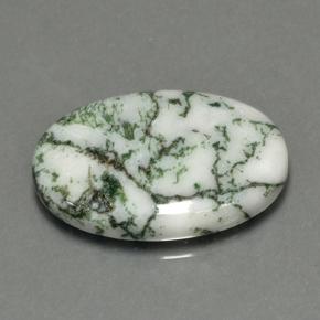 Jaspe multicolorido natural 17,12ct, corte oval, opaco