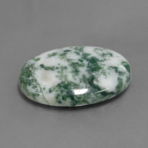 Jaspe multicolorido natural 17,45ct, corte oval, opaco