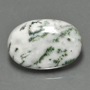 Jaspe multicolorido natural 16,14ct, corte oval, opaco