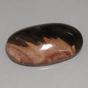 Jaspe multicolorido natural 60,69ct, corte oval, opaco