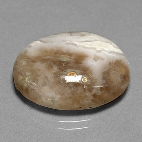 Jaspe multicolorido natural 14,72ct, transparente, transparente/translúcido