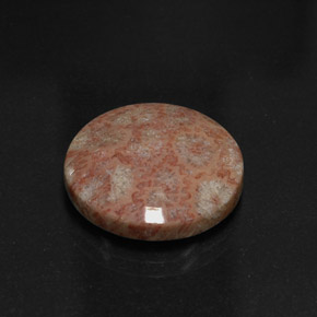 Jaspe multicolorido natural 11,73ct, corte redondo, opaco