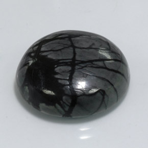 Jaspe multicolorido natural 20,62ct, corte redondo, opaco
