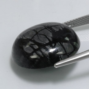 Jaspe multicolorido natural 20,62ct, corte redondo, opaco