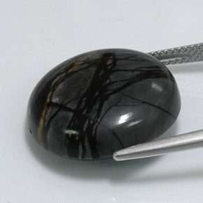 Jaspe multicolorido natural 19,32ct, corte redondo, opaco