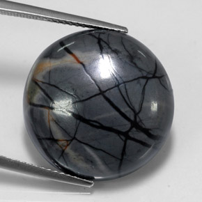 Jaspe Multicolorido Natural 20.26ct, Corte Redondo, Opaco