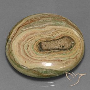Jaspe Multicolorido Natural 48.59ct, Redondo, Opaco