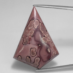 Jaspe multicolorido natural 30,77ct, forma extravagante, opaco