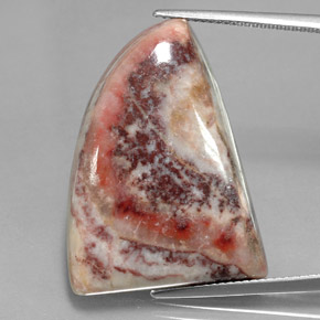 Jaspe multicolorido natural 33,30ct, forma extravagante, opaco