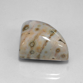 Jaspe multicolorido natural 21,44ct, forma extravagante, opaco