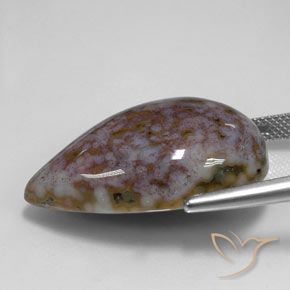 Jaspe Multicolorido Natural 32.46ct, Formato de pêra, Opaco