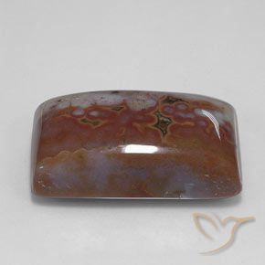 Jaspe Multicolorido Natural 26.45ct, baguete, Opaco