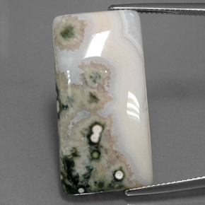Jaspe multicolorido natural 24,14ct, baguete, opaco
