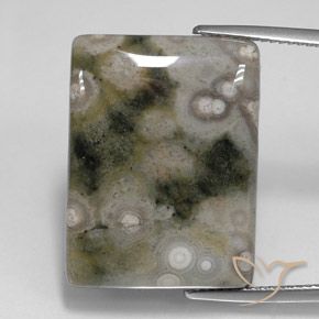 23.21ct Natural Multicolorido Jaspe, baguete, Opaco, Photo A