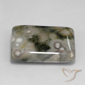 Jaspe Multicolorido Natural 23.21ct, baguete, Opaco