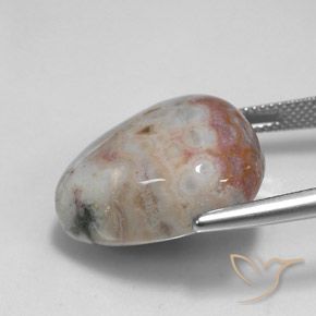 Jaspe Multicolorido Natural 26.95ct, Formato de pêra, Opaco