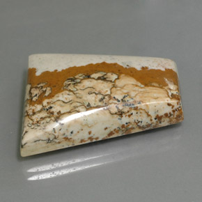 Jaspe multicolorido natural 37,65ct, forma extravagante, opaco
