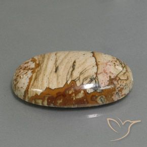Jaspe Multicolorido Natural 18.14ct, oval, Opaco