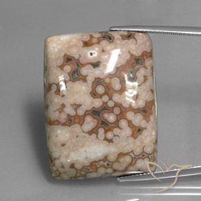 47.73ct Natural Multicolorido Jaspe, baguete, Opaco