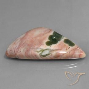 Jaspe Multicolorido Natural 43.00ct, Trilhão, Opaco