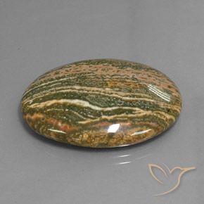 Jaspe Multicolorido Natural 38.60ct, oval, Opaco