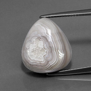 Jaspe Multicolorido Natural 10.91ct, Formato de pêra, Opaco