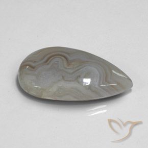 Jaspe Multicolorido Natural 26.74ct, Formato de pêra, Opaco