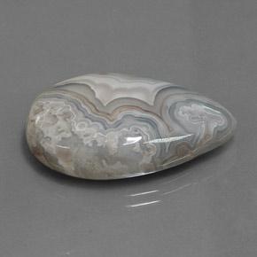 Jaspe multicolorido natural 23,01ct, formato de pêra, opaco