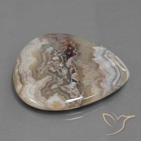Jaspe Multicolorido Natural 40.15ct, Formato de pêra, Opaco