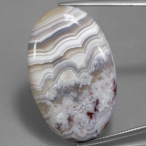 Jaspe multicolorido natural 46,63ct, corte oval, opaco