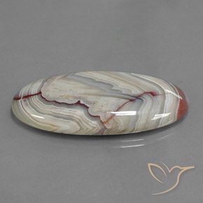 Jaspe Multicolorido Natural 43.89ct, oval, Opaco