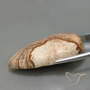 Jaspe Multicolorido Natural 73.69ct, Formato de pêra, Opaco