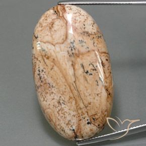 49.05ct Natural Multicolorido Jaspe, oval, Opaco