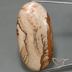 44.16ct Natural Multicolorido Jaspe, oval, Opaco