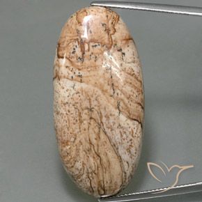 44.33ct Natural Multicolorido Jaspe, oval, Opaco